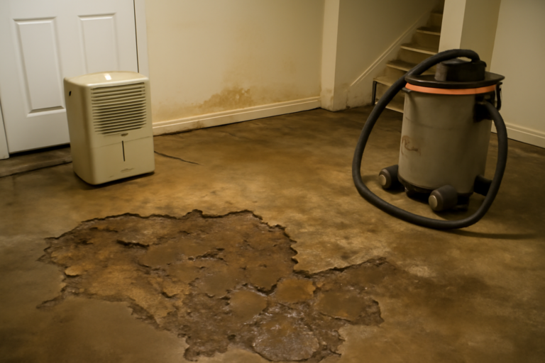 Basement Water Extraction