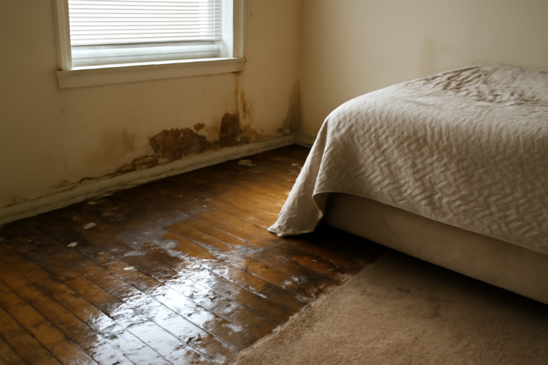Bedroom Water Removal