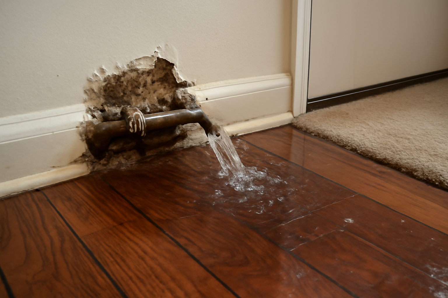Broken Pipe Water Removal in Chillum, MD