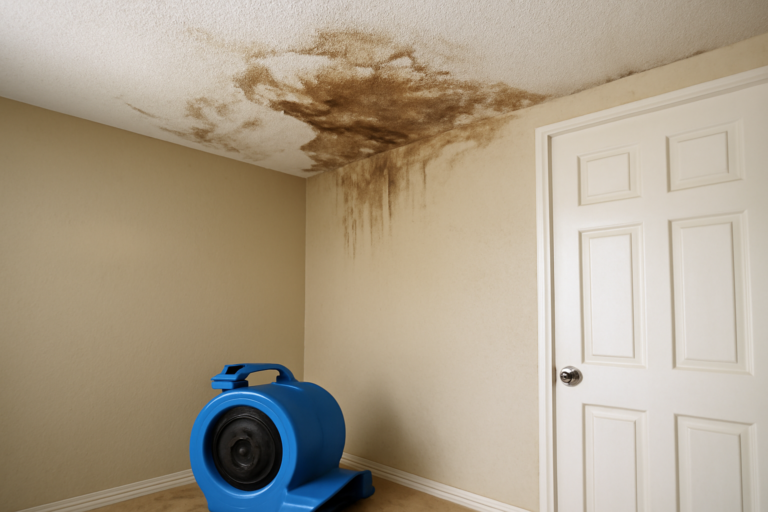 Ceiling Water Extraction