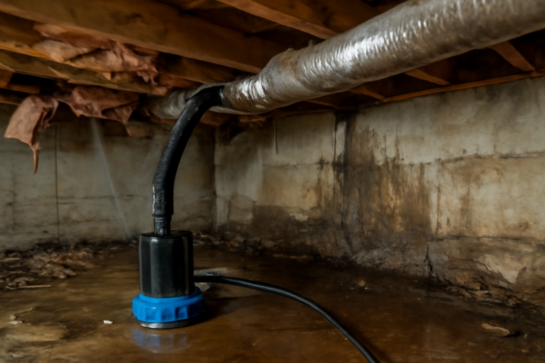 Crawl Space Water Extraction