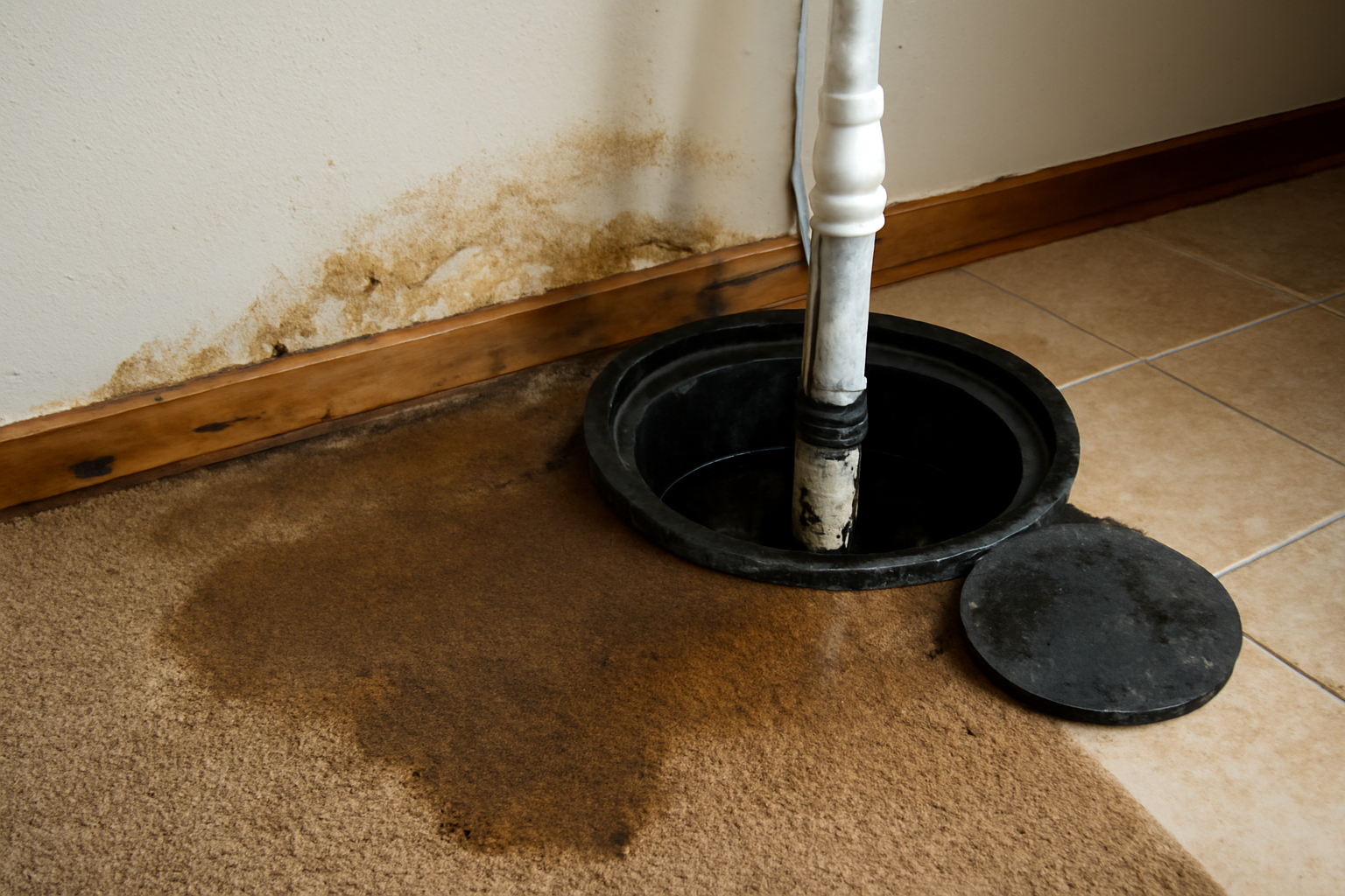 Sump Pump Overflow Water Removal in Chillum, MD