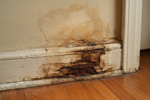 Wood Trim Water Damage Restoration